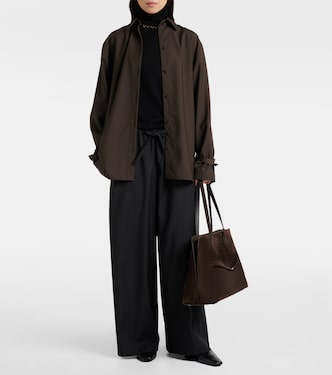 Oversized wool shirt | Toteme