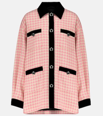 Jacke aus einem Wollgemisch | Miu Miu
