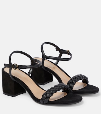 Sandali Cruz 60 in suede e pelle | Gianvito Rossi