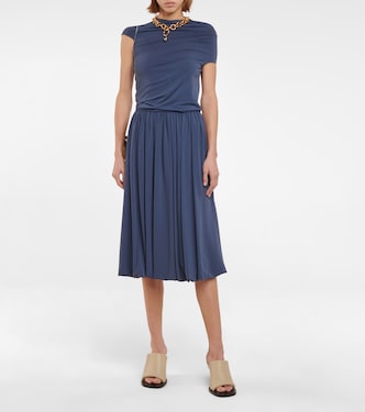 Pleated midi dress | Jil Sander