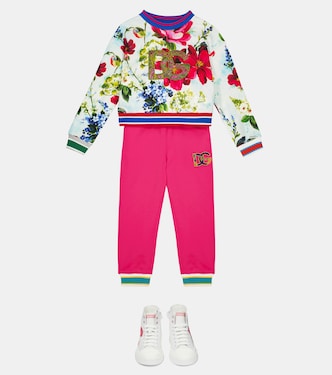 Pantalones de chándal de algodón | Dolce&Gabbana Kids