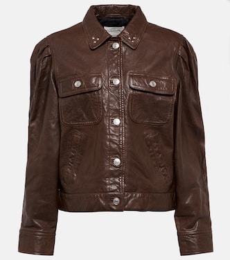 Giacca Bering in pelle | Marant Etoile