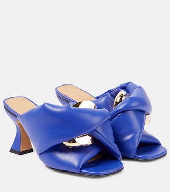 Mules Chain Twist in pelle sintetica | JW Anderson