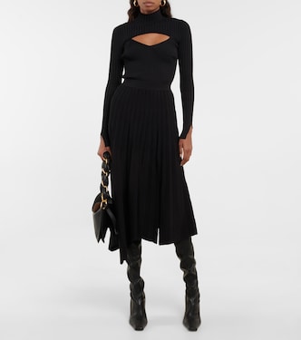 Ribbed-knit layered top | Simkhai