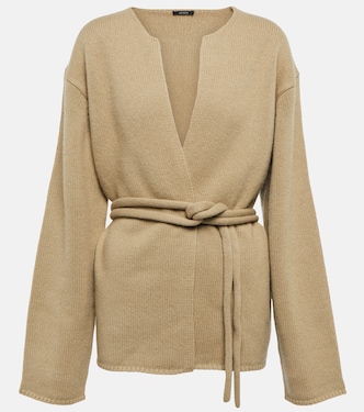 Belted cashmere cardigan | Joseph