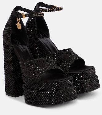 Sandales à plateau Medusa Aevitas à ornements | Versace