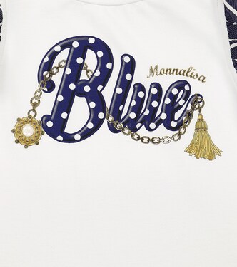 Top in jersey di cotone con stampa | Monnalisa