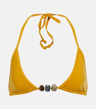 Top de bikini adornado | Christopher Esber