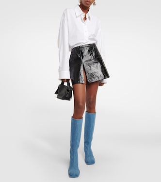 Botas altas Blondine en denim | Gia Borghini