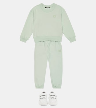 Felpa Mini Fairah Face in cotone | Acne Studios Kids