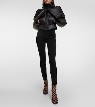 Wattierte Cropped-Jacke | Alaïa