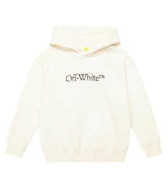 Sudadera con capucha de algodón con logo | Off-White Kids