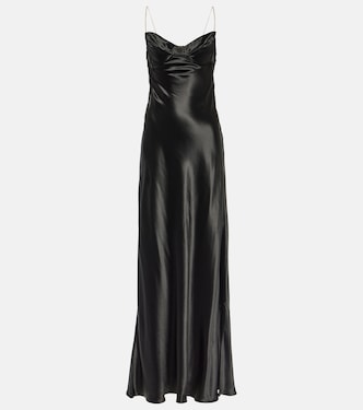 Robe aus Satin | Miu Miu
