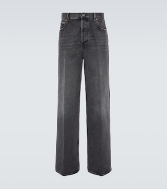 High-Rise Wide-Leg Jeans | Valentino
