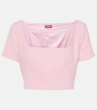 Cropped-Top Anya | Staud