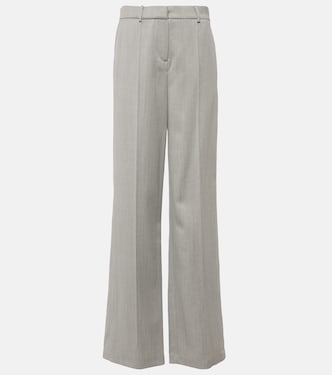 Pantalon à taille mi-haute en laine | Magda Butrym