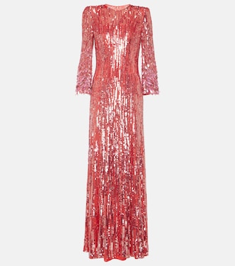 Robe mit Pailletten | Jenny Packham