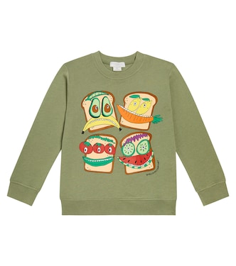 Sudadera de algodón estampada | Stella McCartney Kids