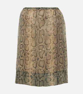 Falda midi Desio de organza | Sportmax