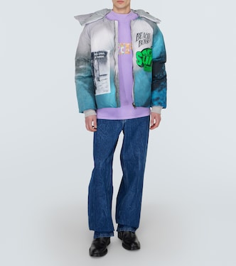 Printed puffer jacket | ERL