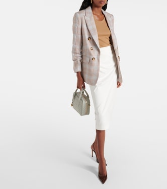 Blazer Beacon Dickey in lino | Veronica Beard