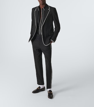 Wool gabardine suit | Gucci
