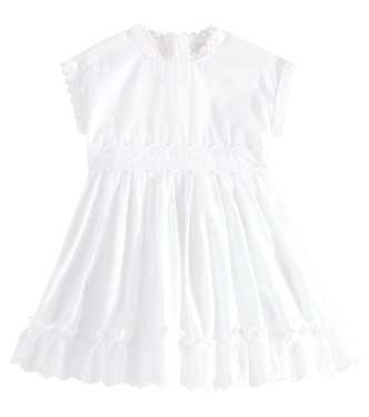Baby - Abito in popeline di cotone | Dolce&Gabbana Kids
