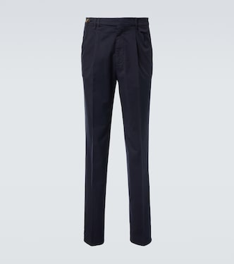 Pantaloni chino in misto cotone | Brunello Cucinelli
