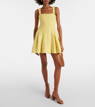 Jovie jacquard minidress | Simkhai