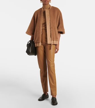 Pantaloni slim Rodano in similpelle | Max Mara