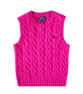 Pull sans manches en laine et cachemire | Polo Ralph Lauren Kids