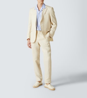 Camicia in lino a righe | Ralph Lauren Purple Label