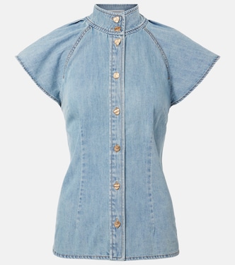Jeanshemd Crush Flutter Sleeve | Zimmermann