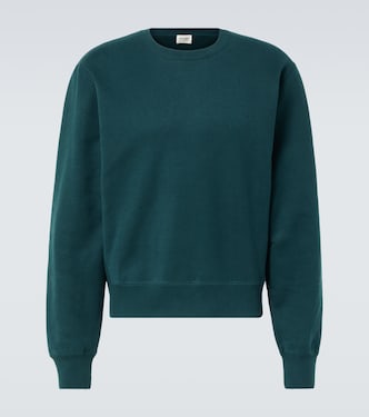 Cassandre cotton fleece sweatshirt | Saint Laurent