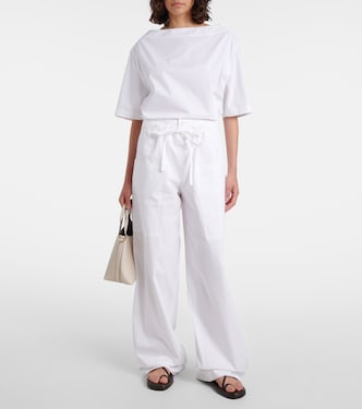 Weite Hose aus Baumwollpopeline | Tod's