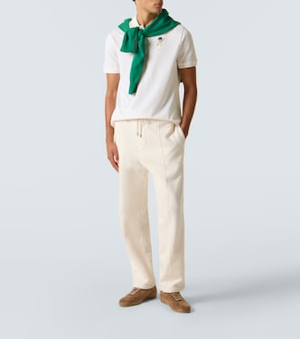 Polo Polo Bear en coton et cachemire | Ralph Lauren Purple Label