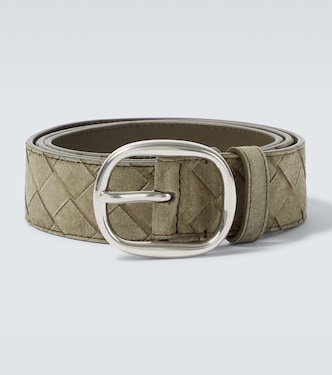 Gürtel Intrecciato aus Veloursleder | Bottega Veneta