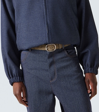 Intrecciato suede belt | Bottega Veneta