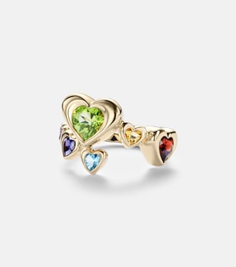 14kt gold ring with sapphires | Roxanne First
