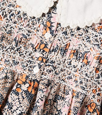 Elora embroidered cotton dress | Bebe Organic