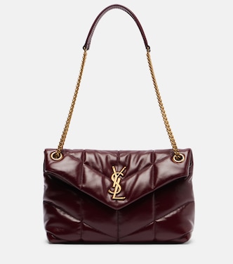 Puffer 스몰 레더 숄더 백 | Saint Laurent