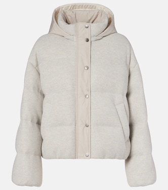 Cashmere-blend down jacket | Brunello Cucinelli