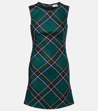 Tartan wool minidress | McQueen
