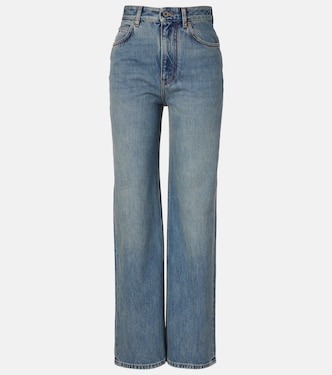 High-rise wide-leg jeans | Loewe