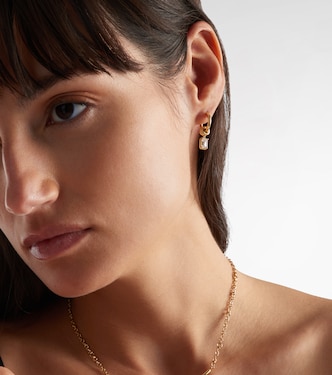 Ohrringe Zahra aus 18kt Gelbgold mit Diamanten | Spinelli Kilcollin