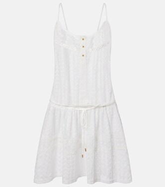 Bailey open-knit minidress | Melissa Odabash