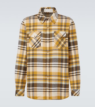 Abundance cashmere shirt with tiger eye | God's True Cashmere