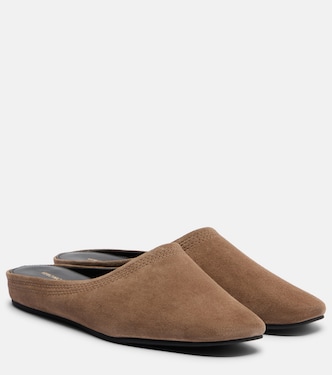 Narcisa suede mules | Veronica Beard