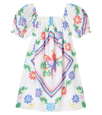 Embroidered cotton dress | Fábula