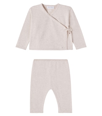 Baby - Cardigan e pantaloni a portafoglio in cotone | Tartine et Chocolat